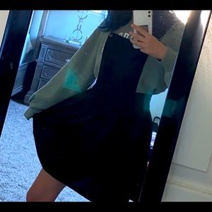 skater skirt overalls